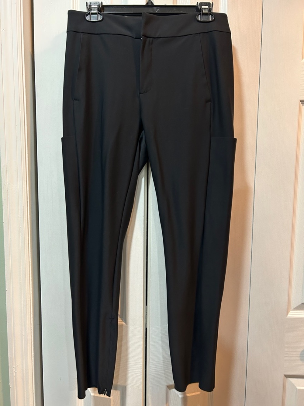 Athleta Black Slim Stretch Tech Pants